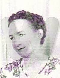 Sylvia J Engelman - Eisenbraun 1914 -1977 -Foto - Ausschnitt